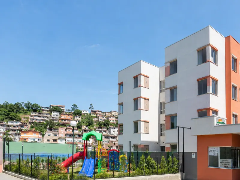 Fachada ilustrativa do Residencial Mirante em São Bernardo do Campo